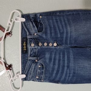 Indigo Reins Mid Rise Skinny jeans